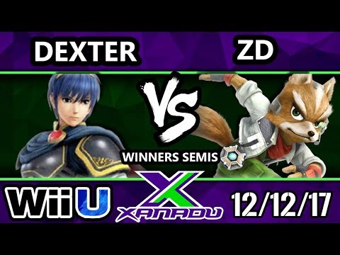 S@X 232 Smash 4 - Dexter (Marth) Vs. ZD (Fox) - SSB4 Winners Semis - Smash for Wii U.