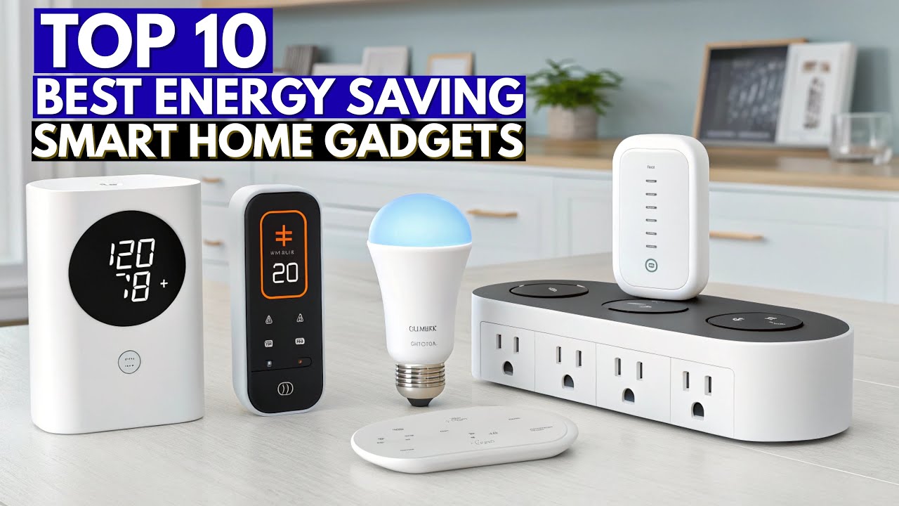 Top 10 Best Energy Saving Smart Home Gadgets for 2026 | Save Power & Money!