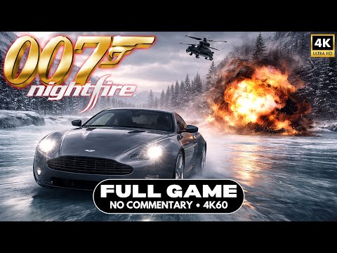 James Bond 007: Nightfire Full Campaign (PC) – 4K 60FPS Ultra Settings | No Commentary
