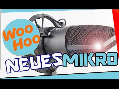 SNAPTALK#1 - NEUER SOUND endlich ein neues Mikrofon // Auna MIC-900B // USB Kondensator Mic !