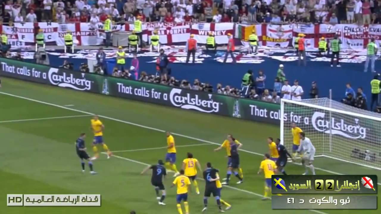England 3 - 2 Sweden euro 2012 highlights - YouTube