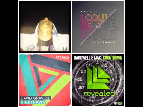 Hardwell Vs Avicii Vs Nicky Romero Vs David Gravell   Could Be Down For The Count Night  RainSky Mas