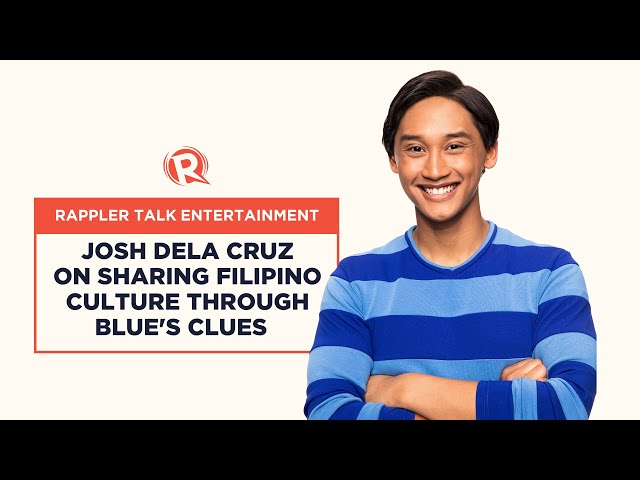 ‘Blue’s Clues’ host Josh dela Cruz on Filipino identity, representation