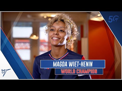MAGDA WIET-HENIN (W-67KG) PRE-COMPETITION INTERVIEW - WT GRAND PRIX PARIS LEVALLOIS 2023