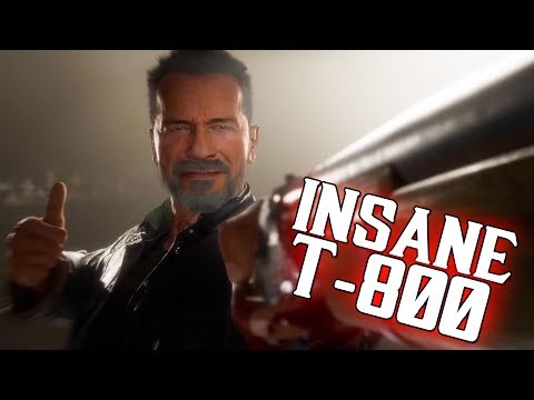 THE HYPEST TERMINATOR TOURNAMENT SET EVER! SCAR VS DAB! | Motal Kombat 11