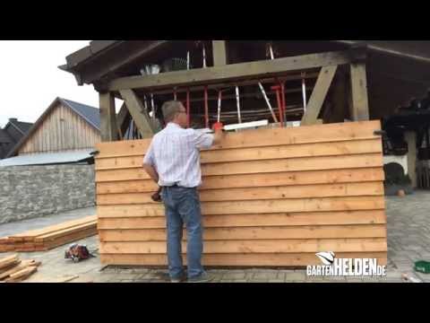 Wetterfeste Außenverkleidung - gartenHELDEN 121
