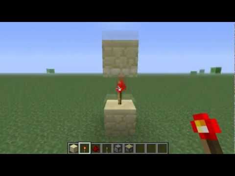 GerMinecrafter - Minecraft Tutorial - Fastest Redstone Torch Clock