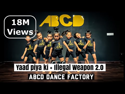 Yaad Piya Ki Aane Lagi | Illegal Weapon 2.0 | Viral Girls | Dance | Choreo| ABCD Dance Factory