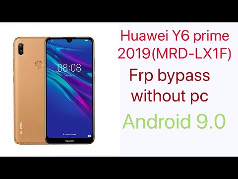 Huawei Y6 Prime 2019 MRD-LX1F android 9.xx Frp Bypass New Method by imran techv2.0