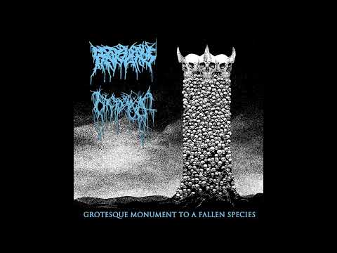 Nyctophagia / Protovirus - Grotesque Monument to a Fallen Species - Split (2022)