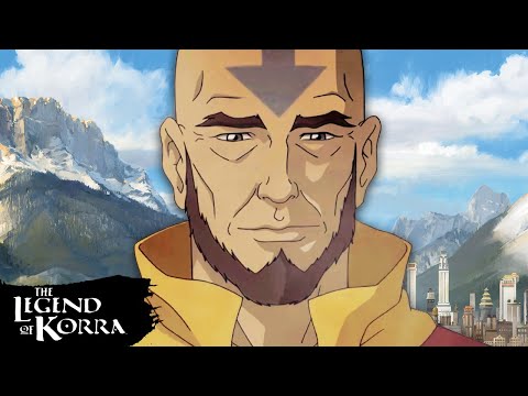 Every Time Aang Appears in The Legend of Korra ⬇️ | Avatar
