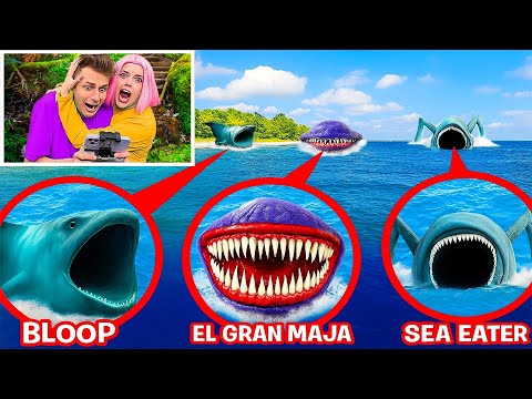 MY DRONE CAUGHT SEA EATER, EL GRAN MAJA & BLOOP IN A BIG LAKE!