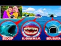 MY DRONE CAUGHT SEA EATER EL GRAN MAJA BLOOP IN A BIG LAKE