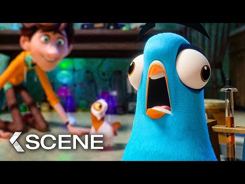 Will Smith Is A Pigeon - SPIES IN DISGUISE Movie Clip (2019)