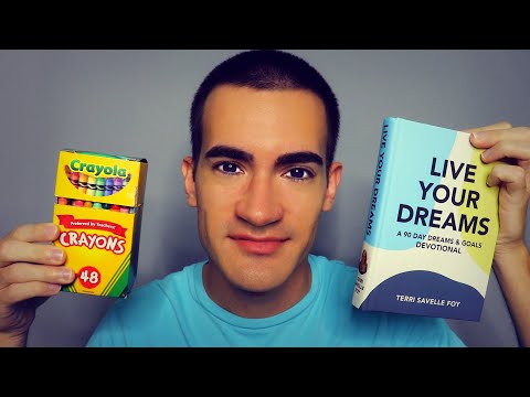 Slow & Deliberate ASMR | Crayons & Book