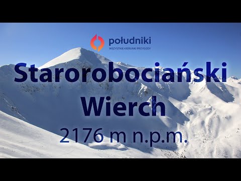 Starorobociański Wierch zimą (2176 m) – najwyższy szczyt polskich Tatr Zachodnich | grań Ornaku [4K]
