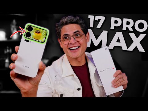 COMPREI O XIAOMI 17 PRO MAX PESSOALMENTE NA CHINA! Unboxing e Impressões