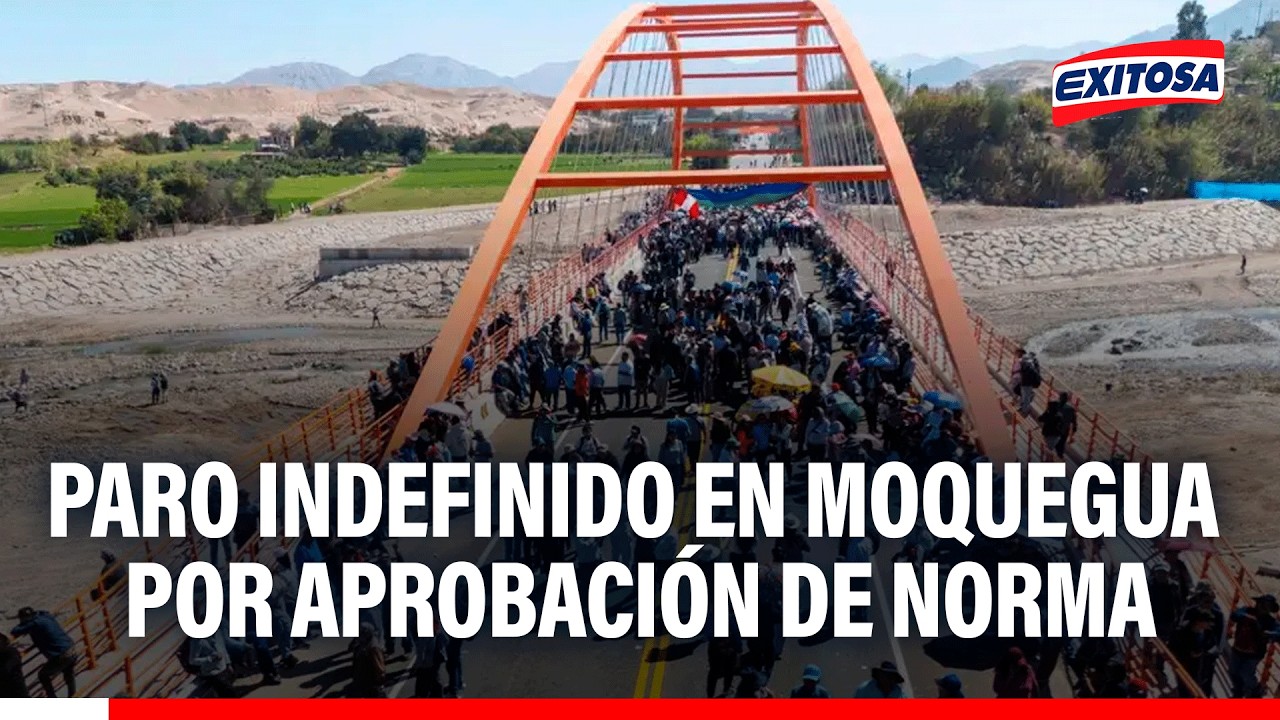 🔴🔵GORE Moquegua indica que no se ha reunido con PCM por ley que modifica límites distritales
