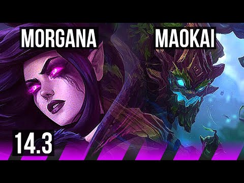 MORGANA & Draven vs MAOKAI & Twisted Fate (SUP) | 500+ games, 6/4/16 | NA Master | 14.3