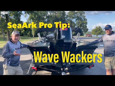 SeaArk Pro Tip: Wave Wackers for your catfish boat