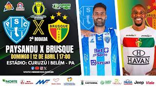 PAYSANDU 1 X 1 BRUSQUE FC || CURUZÚ || SÉRIE C - 2026 || 2ª RODADA