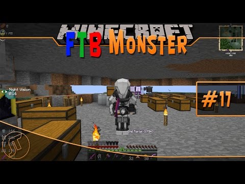 Minecraft: FTB Monster #17 - Upgrades