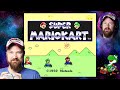 Super Mario Kart Mushroom Cup 50cc Yoshi Super Nintendo SNES Clean Let S Play