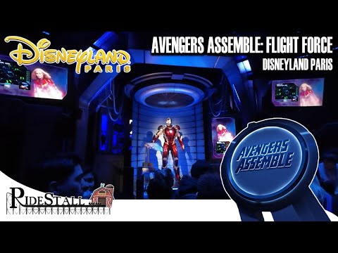 Avengers Assemble: Flight Force - Indoor Launch Coaster im Disneyland Paris | POV Onride