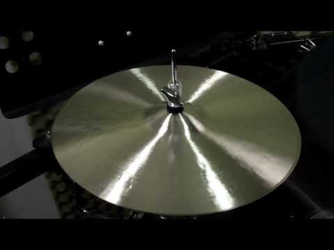 14.5 Hats 1028g & 855g - Handcrafted cymbals by Craig Lauritsen