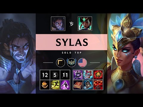 Sylas Top vs Karma - NA Challenger Patch 25.S1.2