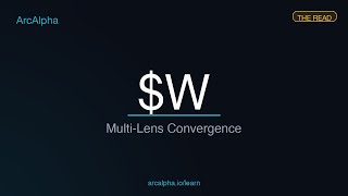 W — Multi-Signal Convergence