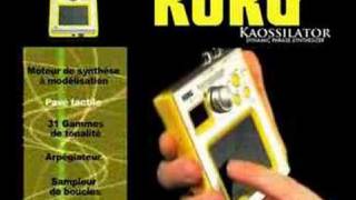 Korg Kaossilator pro+ - Video
