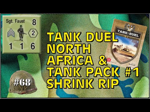 Tank Duel - North Africa and Tank Pack #1 Shrink Rip