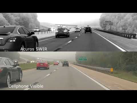 SWIR Camera vs Smartphone | Automotive Imaging | Automotive SWIR Imaging