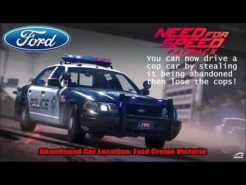 Need for Speed Payback - Abandoned Car Location: Ford Crown Victoria (Cop Car)