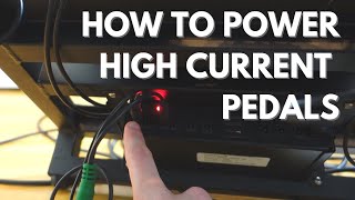 Video thumbnail for How To Power High Current Guitar Pedals (500-1000mA) with a Power Brick by Antoine Michaud