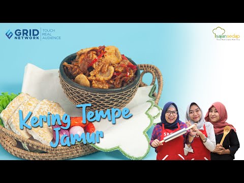 Resep Kering Tempe Jamur, Pelengkap Makan Siang Hari Ini!