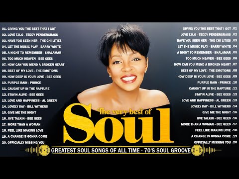 The Very Best Of Classic Soul Songs 70's💕 Marvin Gaye, Al Green, Luther Vandross, Aretha Franklin