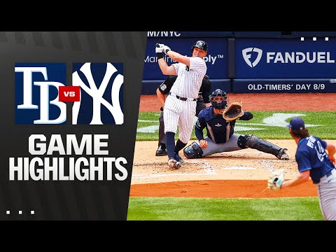 Rays vs. Yankees Game Highlights (7/31/25) | MLB Highlights