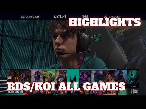 BDS vs KOI - All Games (Bo3) Highlights | Day 3 LEC Spring 2023 Group Stage | Team BDS vs KOI