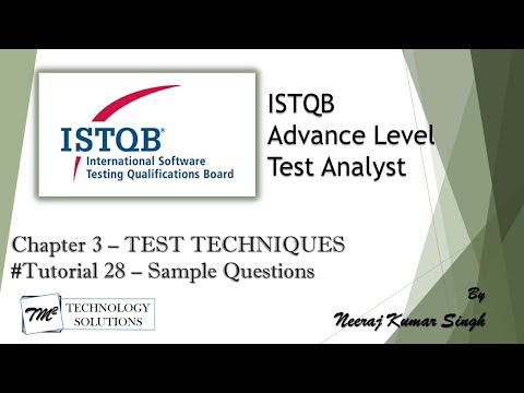 ISTQB Advance Test Analyst Introduction ISTQB Tutorials