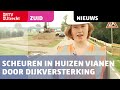 Dijkversterking Vianen deels stilgezet na scheuren in huizen [RTV Utrecht]