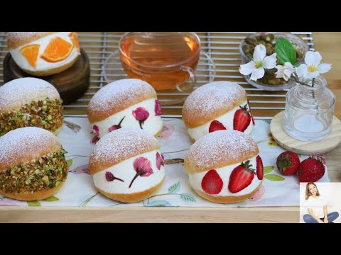 Japan's UNIQUE Cream Buns