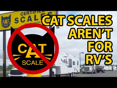 Why you shouldn't use a CAT Scale to weigh your RV // #CatScale #SuperCRV