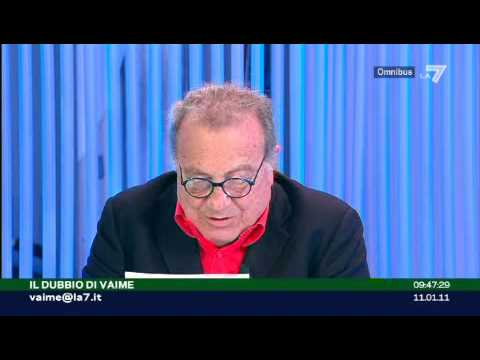 OMNIBUS, IL DUBBIO DI VAIME - Una questione di cashmere o di lana caprina?