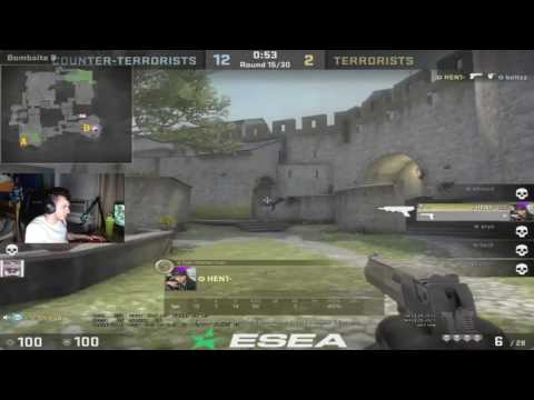 Sick play by Henrique ''hen1-'' Teles on Tarik "tarik" Celik's stream