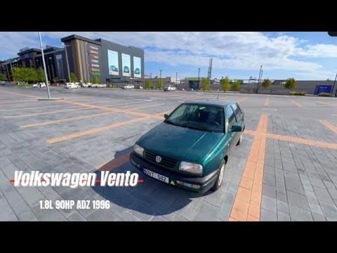 1996 Volkswagen Vento 1.8L 90HP Driving POV