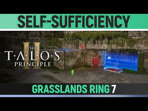 The Talos Principle 2 - Self-Sufficiency - Puzzle Solution (Grasslands Ring 7)