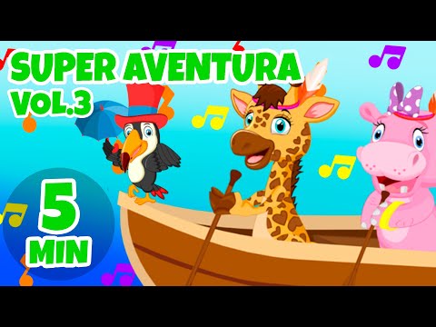 Super Aventura da Giramille Vol. 3 - Giramille 5 min | Desenho Animado Musical