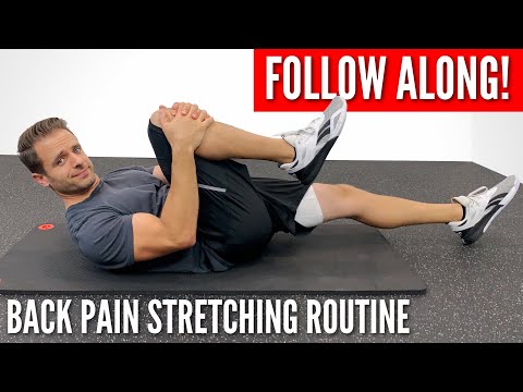 FAST RELIEF! Home Stretching Routine For Tight, Stiff Backs! Video